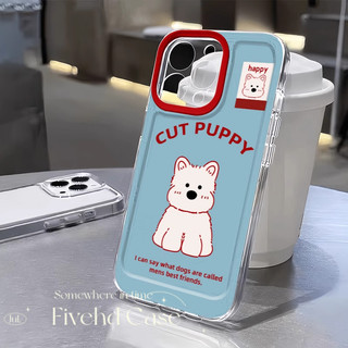 Ins Hàn Quốc Phim Hoạt Hình Nhật Bản Vỏ Chó Con Dễ Thương Tương Thích Cho iPhone 11 15 14 13 12 Pro Xs Max XR X 7 8 6 6s Plus SE Vỏ Điện Thoại TPU Mềm Ốp Lưng Bảo Vệ Chống Sốc
