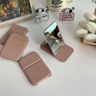 Gương trang điểm để bàn HEARTHLY, Gương trang điểm cầm tay có thể gập lại một mặt, Gương bỏ túi dễ thương di động sáng tạo