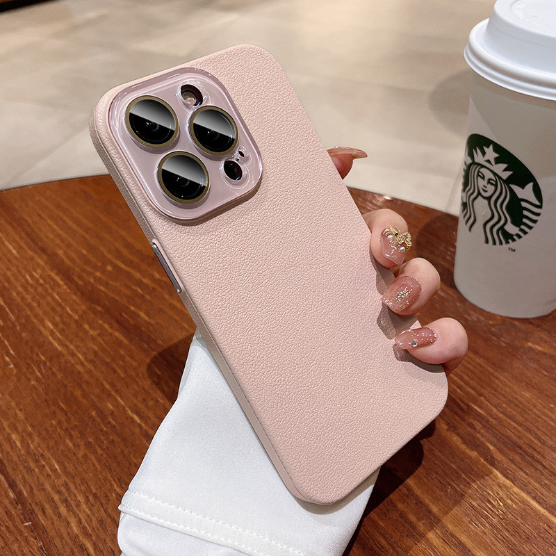 Ốp điện thoại dermatome trơn siêu mỏng iphone15 Pro Max 14 13 12 11 cho vỏ iPhone bảo hiểm toàn diện và PC chống sốc