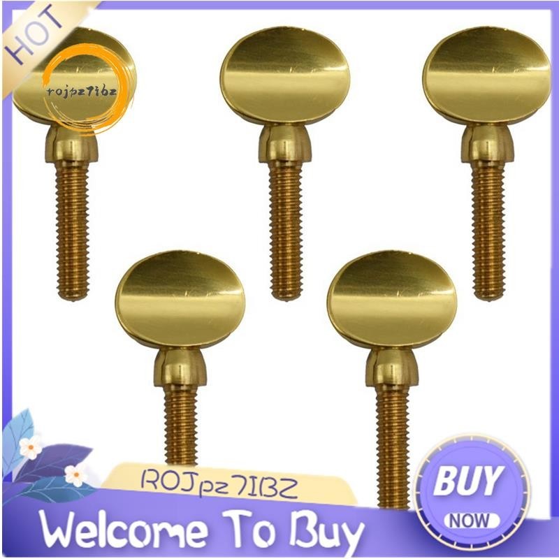 【 ROJpz7IBZ 】 5 Chiếc Đồng Vàng Clarinet Saxophone Sax Cổ Thắt Vít Soprano Alto Tenor Nhạc Cụ Woodwind