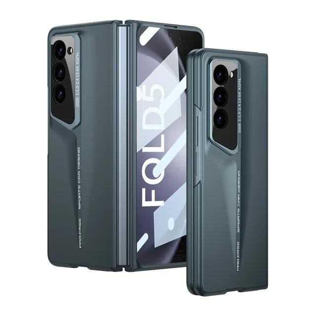 360 Bảo Vệ Toàn Diện Bản Lề Dành Cho Samsung Galaxy Z Fold 6 5 4 3 Có Bút Cảm Ứng Kính Cường Lực Phim Mờ Vỏ Điện Thoại