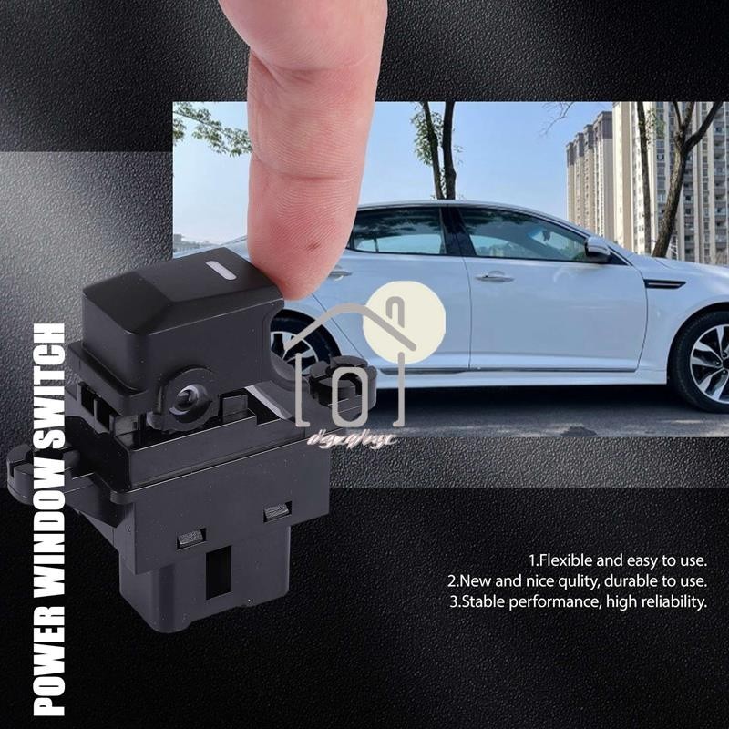 [Dgzqbyc] Nút công tắc điều khiển cửa sổ điện cho Kia Picanto Morning 2011-2016 93575-1Y000