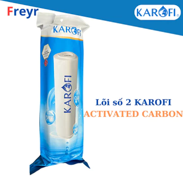 Lõi Smax Duo Số 2 Karofi OCB-GAC Activated Carbon Than Hoạt Tính - Lõi Lọc Thô Dùng Cho Máy Lọc Nước RO