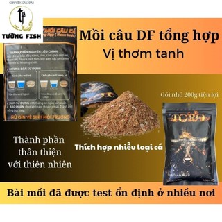 Mồi câu cá DF TORO tổng hợp - vị thơm tanh - Chuyên câu cá thiên nhiên, sông, hồ