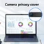 Niki 2Pack Camera Cover Slide Thin Webcam Privacy Cover Slide cho Model 3 Y X S và Laptop Webcam Bảo vệ quyền riêng tư