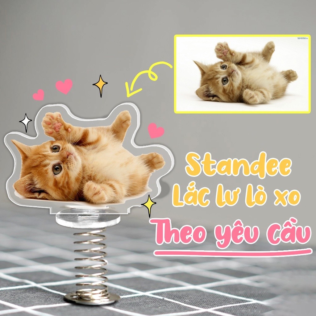 Standee lò xo lắc lư đáng yêu in theo yêu cầu chibi -Quà Tặng Sango