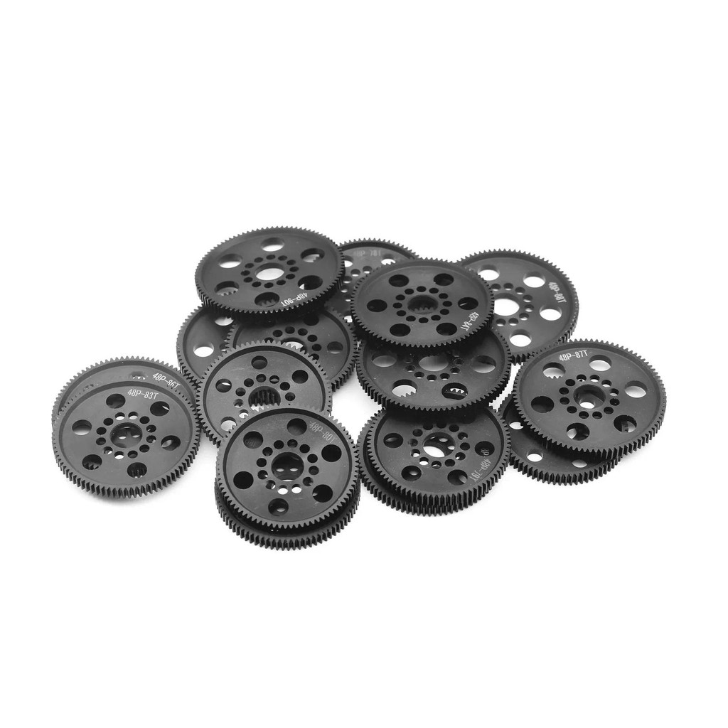Sakura D3 D4 D5 Replacement Gear 48P 75-90T Plastic Spur Gear For