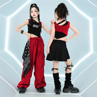 đồ nhảy cho bé gái  đồ tập nhảy cho bé Đồ Nhảy Hiphop Cho đồ biểu diễn cho bộ tập nhảy đồ nhảy hiện đại bộ học nhảy cho đồ biểu diễn cho bé gái Áo crop top vest không tay