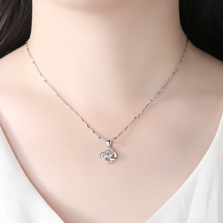 Vòng Cổ Cỏ Bốn Lá Treo Bạc S925 Nữ Dây Chuyền Xương Đòn Đơn Giản Nữ S95