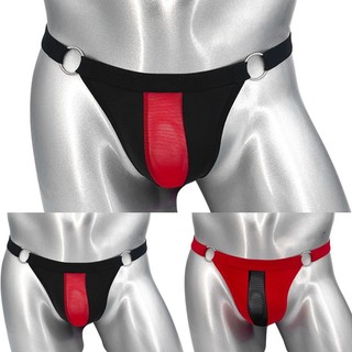 [Otorl] Túi lưới phồng nam G-string Thong Bikini Quần lót lưng chữ T thấp Tanga