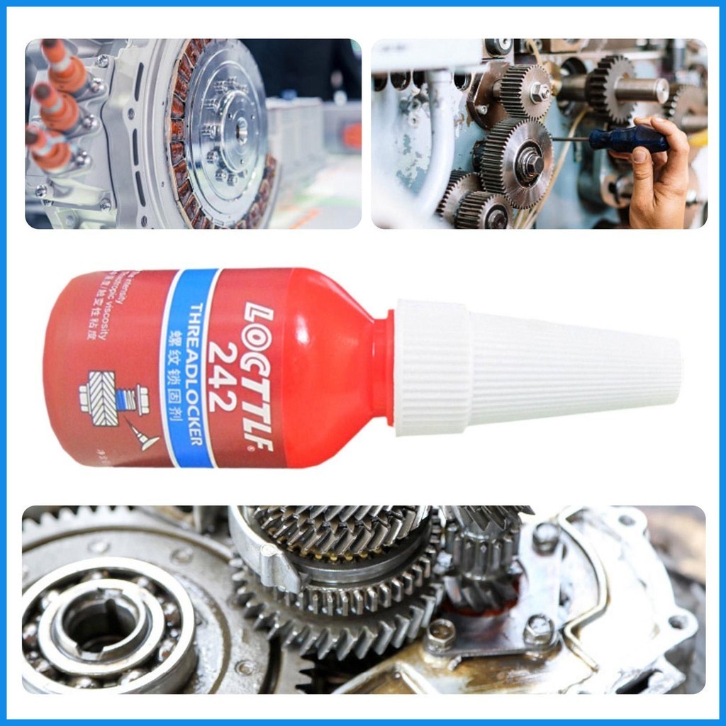 Heavy Duty Threadlocker 242 High Strength Screw AntiLoosening Metal