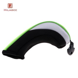 Hilabee Mesh Golf Club Head Cover Hybrid Utility Headcover Case với thẻ số có thể hoán đổi cho nhau