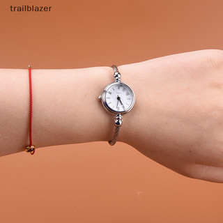 Trailblazer 1 chiếc vòng tay bạc đồng hồ nữ thời trang vòng tay thạch anh đồng hồ học sinh đồng hồ mới