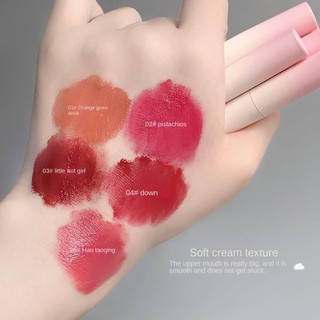 Son môi gấu Gege, dải vàng, dưỡng ẩm, dễ tô màu, không phai màu, lâu trôi, 5 màu