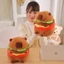 Bct Capybara Búp bê Nosy Gấu Rau Capybara Đồ chơi sang trọng Búp bê Capybara dễ thương Phong cách Hamburg Búp bê gấu ngáy làm quà tặng sinh nhật cho trẻ em và quà tặng bạn gái