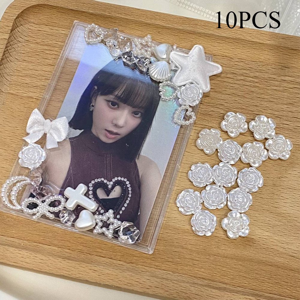 Phụ kiện thủ công Trang trí nơ Tình yêu DIY Idol Photo Guka Trang trí thẻ