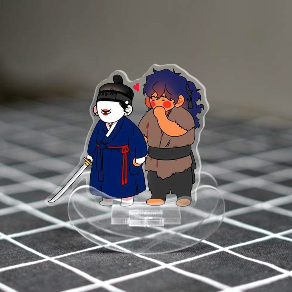 Móc khóa, mô hình standee, Tranh kính Hổ ái tử đằng Taming the tiger Beom x Ahn Geumhu Manhwa BL Phụ Kiện
