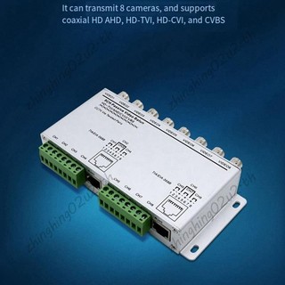 Video thụ động Balun cho TVI CVI AHD Camera quan sát qua cặp xoắn UTP Video Balun Thu phát BNC sang UTP RJ45