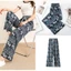Quần in hình voi Thái FUJIOU, Quần ống rộng thoải mái đầy màu sắc cho nữ, Họa tiết Hippie Boho có dây đeo Quần Harem nữ