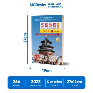 Sách - Giáo Trình Hán Ngữ 3 tập 2 Quyển thượng phiên bản 3 - 2023