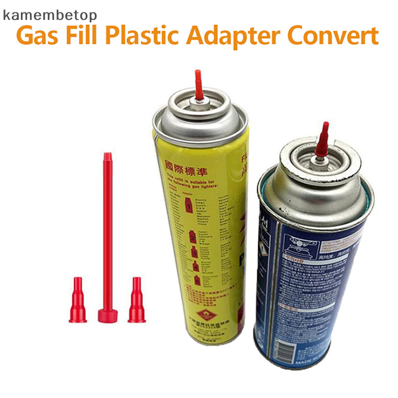 Beto 3 Cái Gas Fill Nhựa Adapter Chuyển Đổi Cassette Đầu Nối Bơm Hơi n