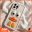 Ốp điện thoại cho OPPO Reno 13F 5G Reno 13 Pro Reno12 F 5G Reno12 Pro Reno11 F Reno 11 Reno 10 Reno 8T Reno 8Z Reno 7Z Reno7 Reno8 Reno5, ốp điện thoại TPU chống sốc với biểu cảm vịt hài hước