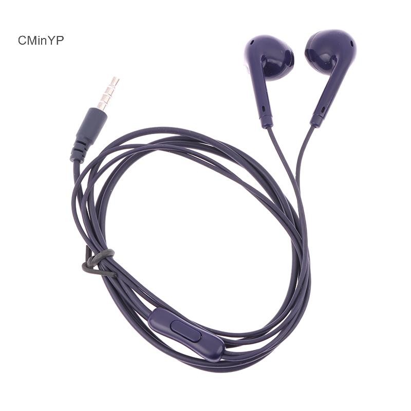 Cminyp U19 Tai nghe có dây bề mặt mịn Tai nghe siêu trầm 3,5 mm có Mic tích hợp Tay khử tiếng ồn Tai nghe nhạc Glory