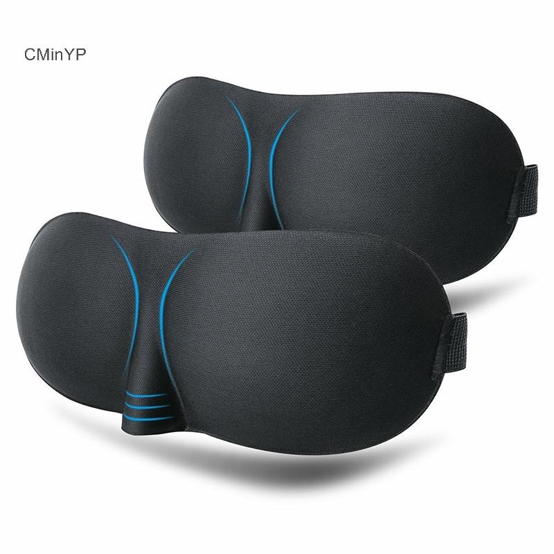 Cminyp Blackout Sleeping Eye Mask 3D Shading Blindfold Eyepatch - 1 Cái Glory