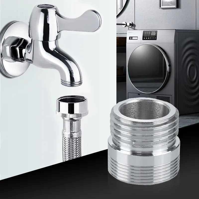 Khớp Nối Vòi Nước 22mm Male Sang M18 M24 M22 M24-1 / 2 '' Male Bằng Nhôm