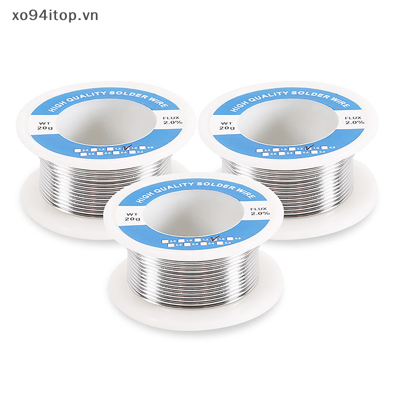 Xoitop Đa Năng Hàn Thông Lượng Dây Sắt Cuộn Dây Diamater Phụ Kiện Gia Đình 20g Dây Hàn Điện Tử Thiếc Nhựa Hàn Dây VN