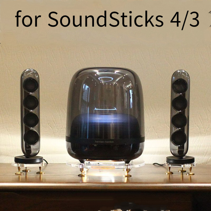 Cho SoundSticks 5 / 4 / 3 Loa Kim Loại Khung acrylic Đệm Đế Để Bàn ...