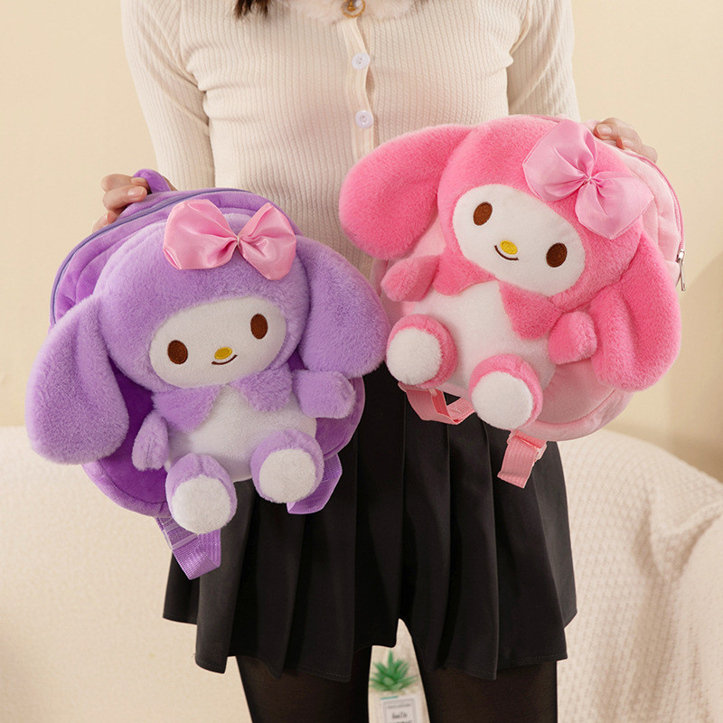 Ba lô gấu dâu tây SQ11 Lotso dành cho học sinh Dung tích lớn Nhẹ Đa năng Hoạt hình dễ thương Trẻ em Schoolba