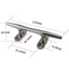 ZENZON Thuyền Lấy Tay Cầm, Thuyền Đánh Bóng Bằng Thép Không Gỉ 316 Đế Rỗng Cleat, Phụ Kiện Phần Cứng Du Thuyền 4-8 Inch Chắc Chắn Marine Hạng Nặng Thuyền Cleat Kayak Webbing
