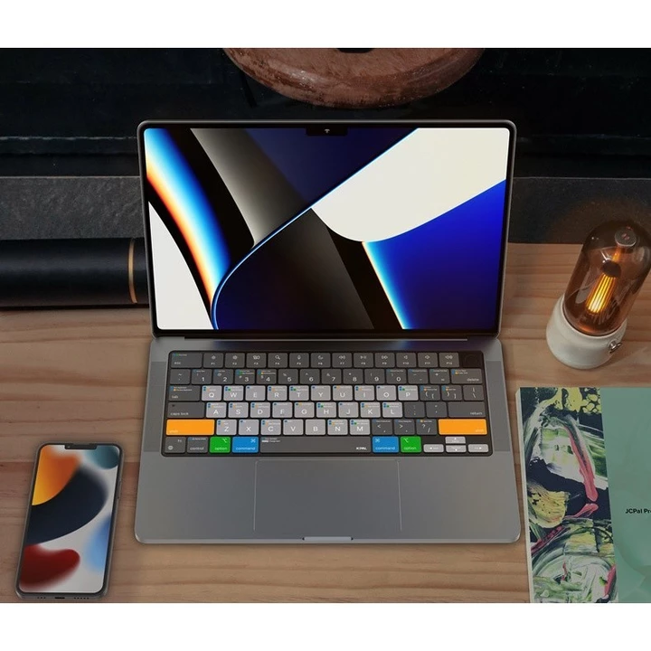 Lót phủ phím Macbook Verskin Learn JCPAL máy mac air 15in/Mac Air m2/ Mac pro m3 m2 m1 14 inch/ Mac Pro16 inch m2 m1