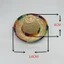 Mũ chống nắng MERIGGIARE, Mũ chống nắng 14cm / 22cm / 35cm / 43cm Mũ đi biển Mexico, Unisex Hương vị biểu diễn cho trẻ em Mũ Halloween Nam Nữ Ngoài trời