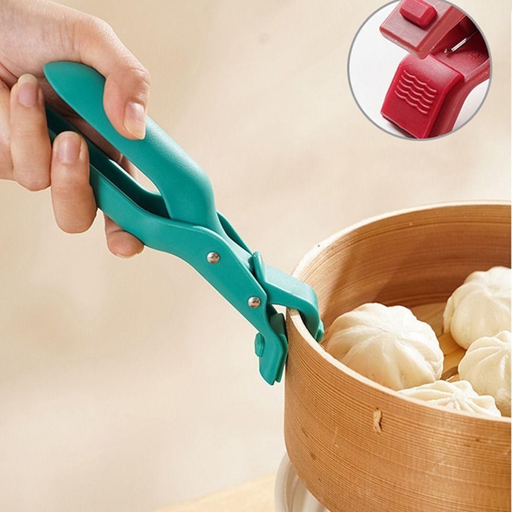Kẹp bát bếp SEREIN, Bát ăn chống trượt Kẹp chống bỏng, Kẹp nồi bền bằng silicon