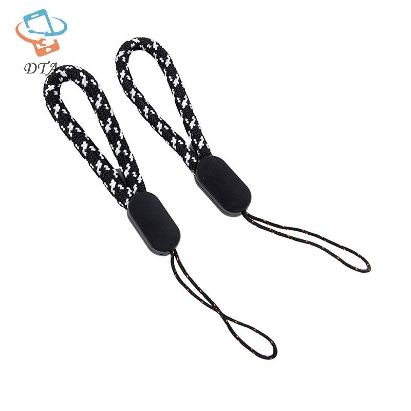 [Dta] 5 Dây buộc cổ tay Dây buộc ngắn Dây đeo điện thoại di động cho USB Flash Drive Móc khóa VN