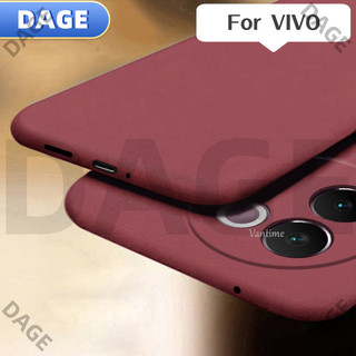 Dage cho vivo V30e 5G Ốp lưng bằng đá sa thạch mềm siêu mỏng chống mồ hôi Vỏ điện thoại mờ chống trượt
