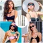 Dây đeo áo ngực sáng bóng NICOLOO, Dây đeo vai Nylon có thể tháo rời, Dây đeo áo ngực chống trượt trang trí có thể điều chỉnh thay thế