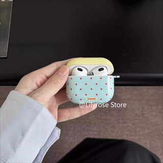 Ốp lưng AirPods 4 mới [2024] AirPods Pro2 Pro 3 2 1 Tai nghe Apple Bluetooth Bảo vệ không dây Chống rơi Chấm bi Y2K Girl
