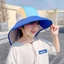 Mũ đi biển vành rộng ROLY, Mũ chống nắng chống tia cực tím cho bé, Polyester có dây đeo Mũ xô thoáng khí cho bé trai bé gái