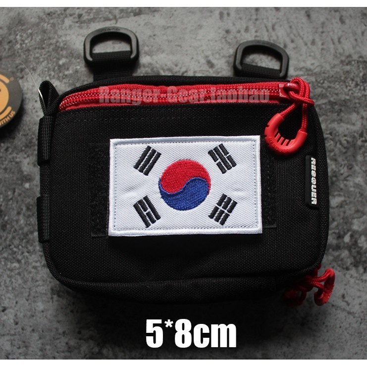 Patch vải velcro cờ 100 quốc gia dán ba lô, nón , quần áo , túi xách