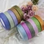 Ruy băng lụa sáng bóng SMILE 4cm, Ruy băng Organza đuôi cá 40mm 10 thước, Đồ thủ công bền bỉ Nơ DIY Quấn để trang trí đám cưới