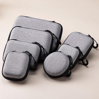[Giao hàng từ Việt Nam] NOOKSTORY 1 Túi đựng EVA, Tai nghe có dây kéo Mini di động, Dành cho tai nghe / điện thoại / cáp sạc Phụ kiện kỹ thuật số Túi đựng