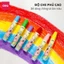 Bút Sáp Màu Dầu Bọt Biển Dễ Thương Deli 12/18/24 Màu Tươi Sáng An Toàn Siêu Mịn Tô Màu Vẽ Tranh Mỹ Thuật