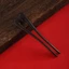Nĩa Tóc DELMER, Gậy Tóc Bằng Gỗ Phong Cách Retro, Mũ Đội Đầu Handmade Hình Chữ U Vintage Đuôi Ngựa Tóc Bun Maker Nữ