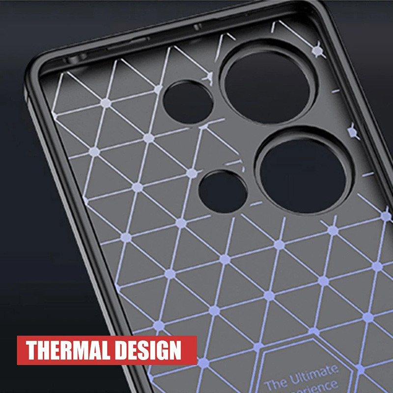 Dành Cho Xiaomi Poco M6 Pro 4G Slim TPU Da Họa Tiết Bao Da Chống Trầy Xước Chống Sốc