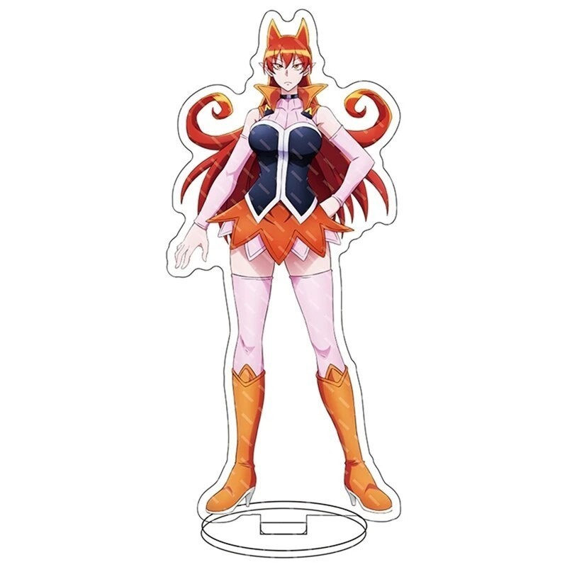 Mô hình Standee Welcome To Demon-School Iruma Kun Clara Amelie Kalego Acrylic ư1 Phụ kiện trang trí để bàn góc học tập