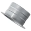 NOTE1 Ống nối mặt bích, Ống thẳng kim loại sắt mạ kẽm 3 / 4 / 5 / 6 / 8 inch, Ống xả phòng tắm sưởi ấm Hệ thống HVAC thông gió làm mát