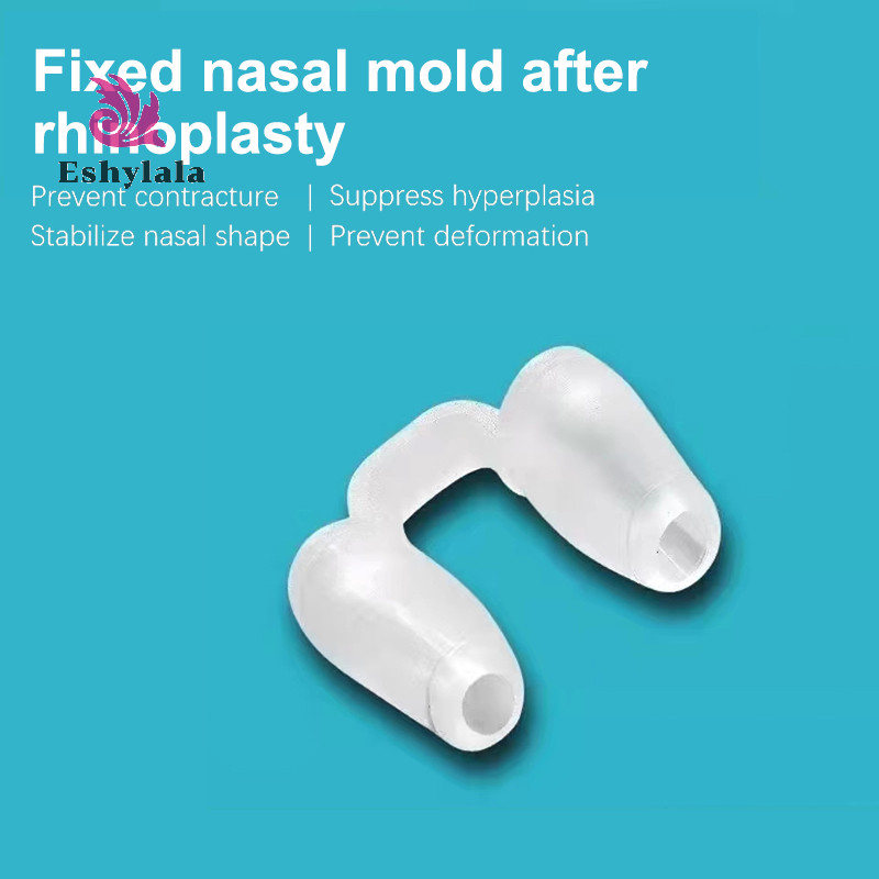Mũi nâng mũi sau phẫu thuật Hỗ trợ định hình Silicone uốn cong Chỉnh sửa mũi cố định Silica Gel Mũi kẹp [MỚI]